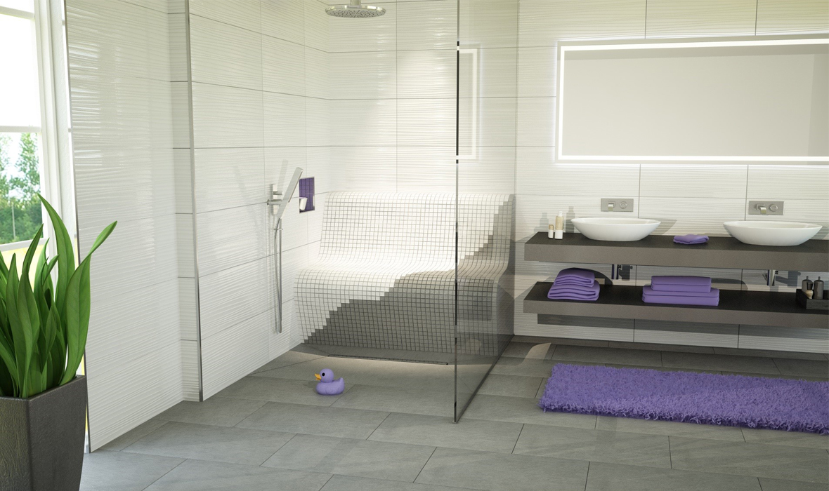 JACKOBOARD® S-Kit Libertà totale per una ristrutturazione personalizzata e confortevole del bagno
